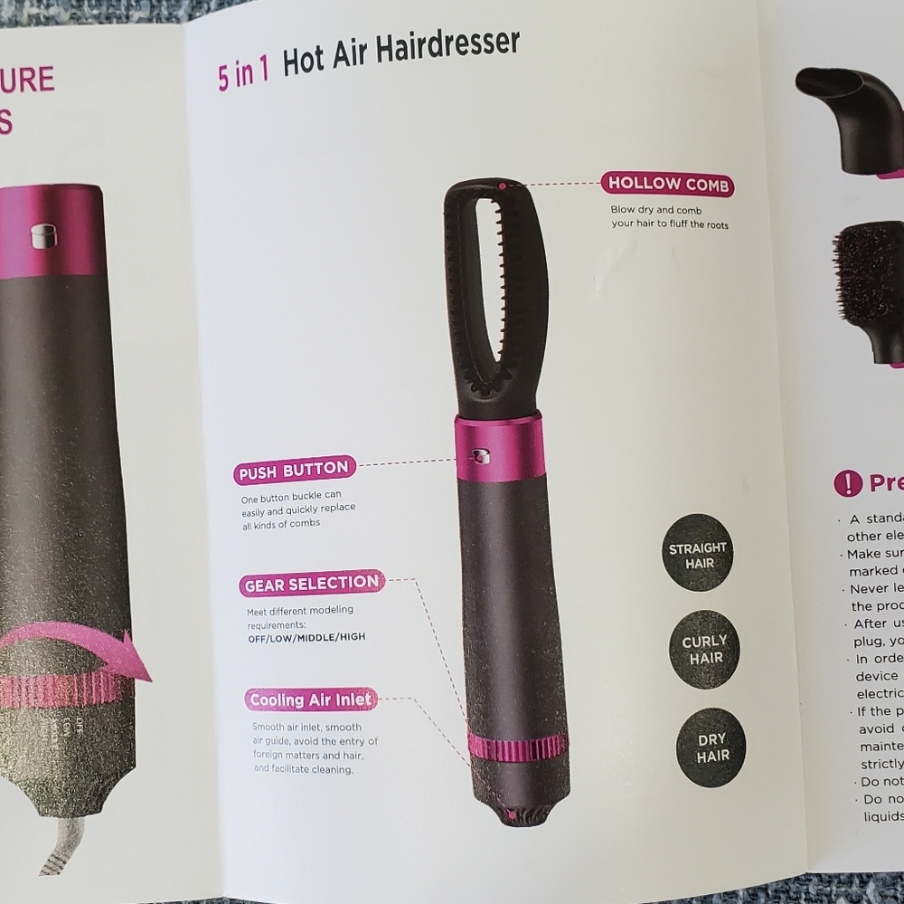 Hot Air Professional Styling Hair Dryer - Picture 8 of 10